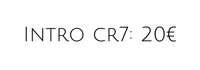 Intro cr7 20