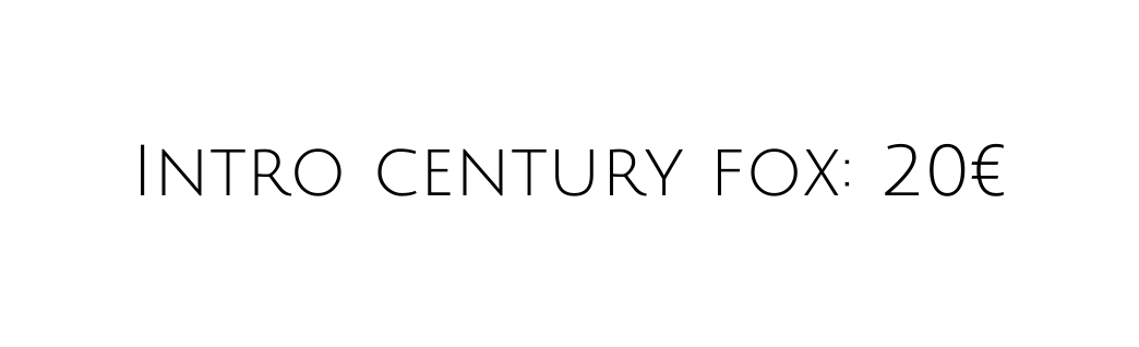 Intro century fox 20