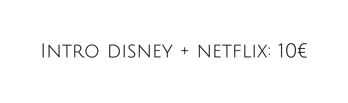 Intro disney netflix 10