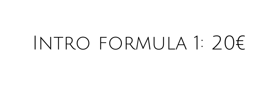 Intro formula 1 20